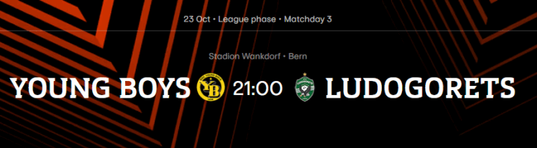 Young Boys – Ludogorets | 23. oktobar 2025