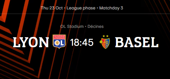 Lion - Bazel | 23. oktobar 2025