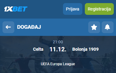 Celta Vigo vs Bologna