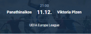 Panathinaikos vs Viktoria Plzeň