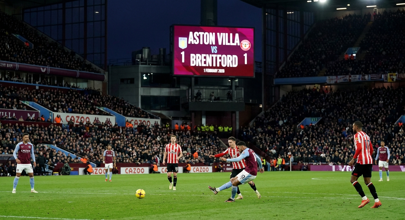 Prognoza Aston Villa vs Brentford