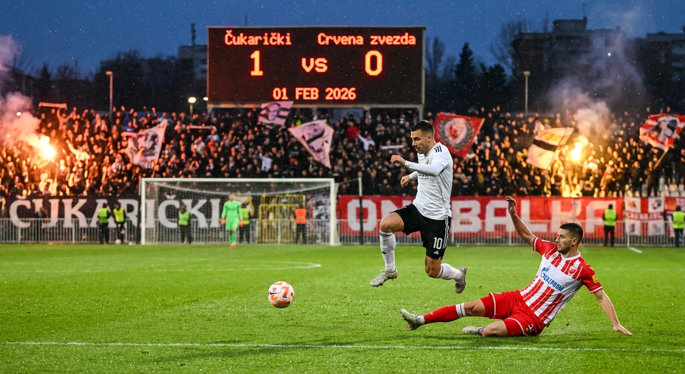Prognoza Čukarički vs Crvena zvezda