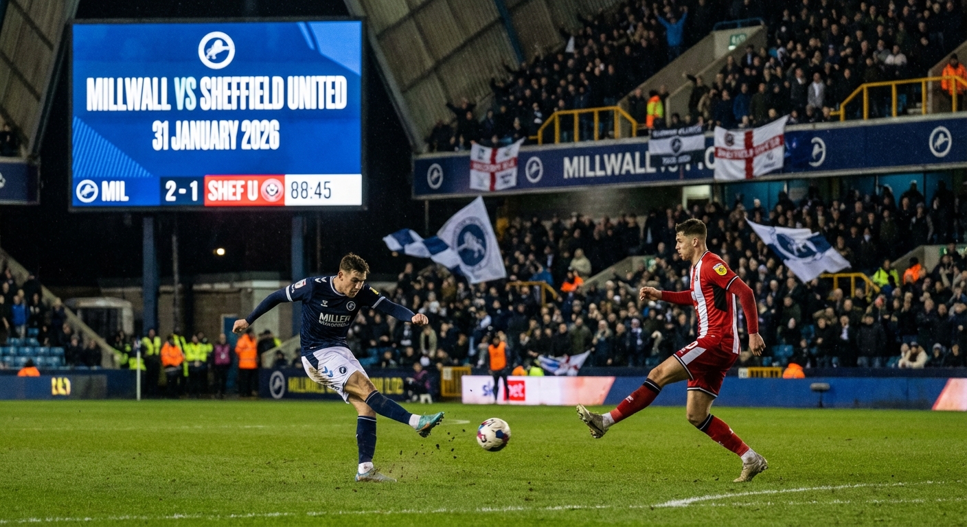 Prognoza Millwall vs Sheffield United