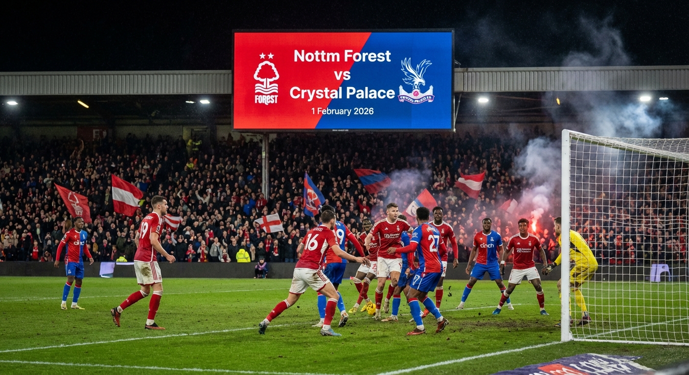 Prognoza Nottm Forest vs Crystal Palace