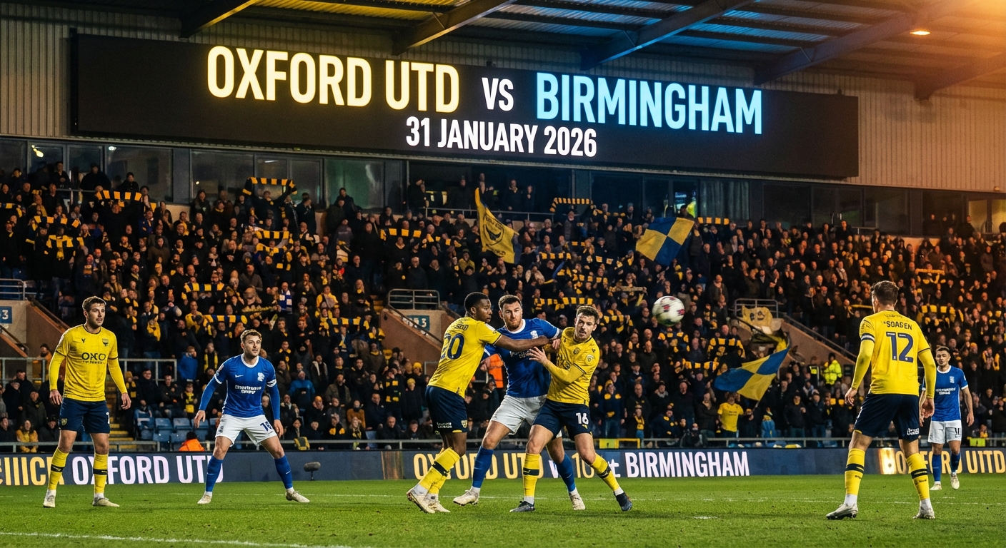 Prognoza Oxford Utd vs Birmingham