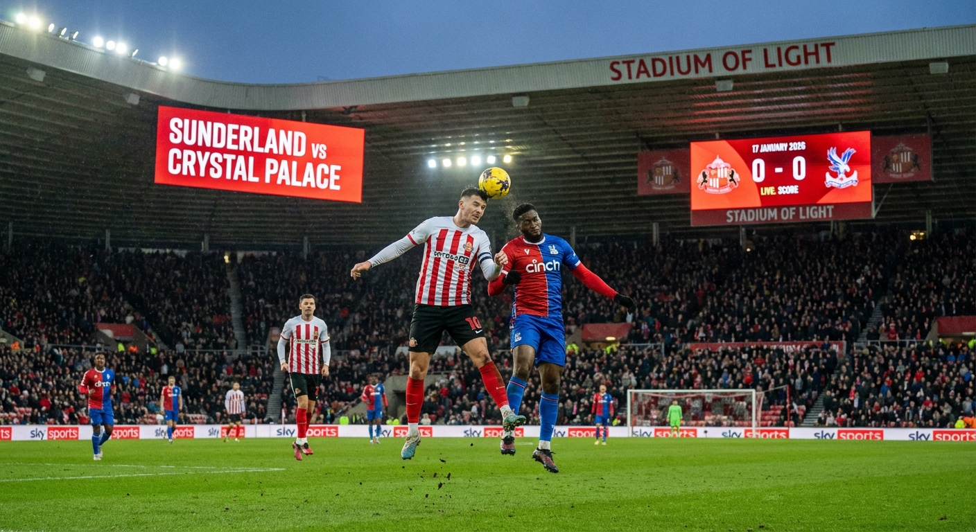 Prognoza Sunderland vs Crystal Palace