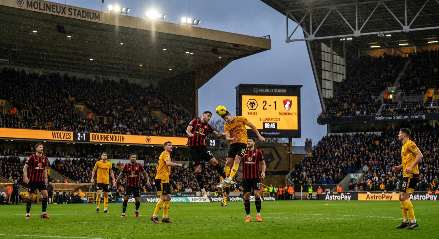 Prognoza Wolves vs Bournemouth