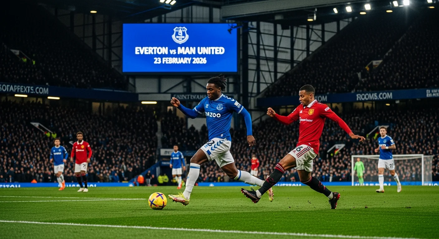 Prognoza Everton vs Man United