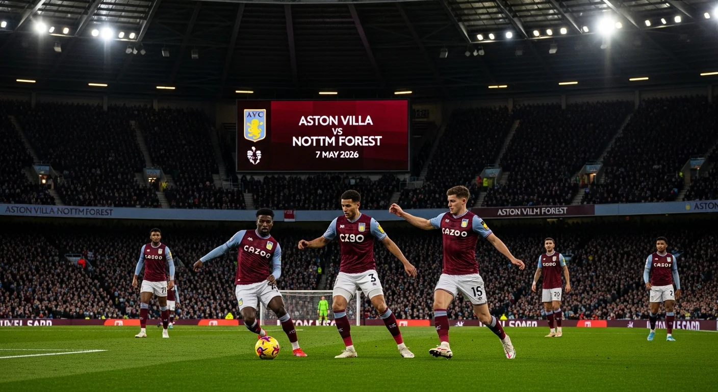 Prognoza Aston Villa vs Nottm Forest