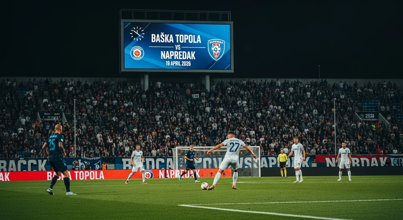 Prognoza Bačka Topola vs Napredak