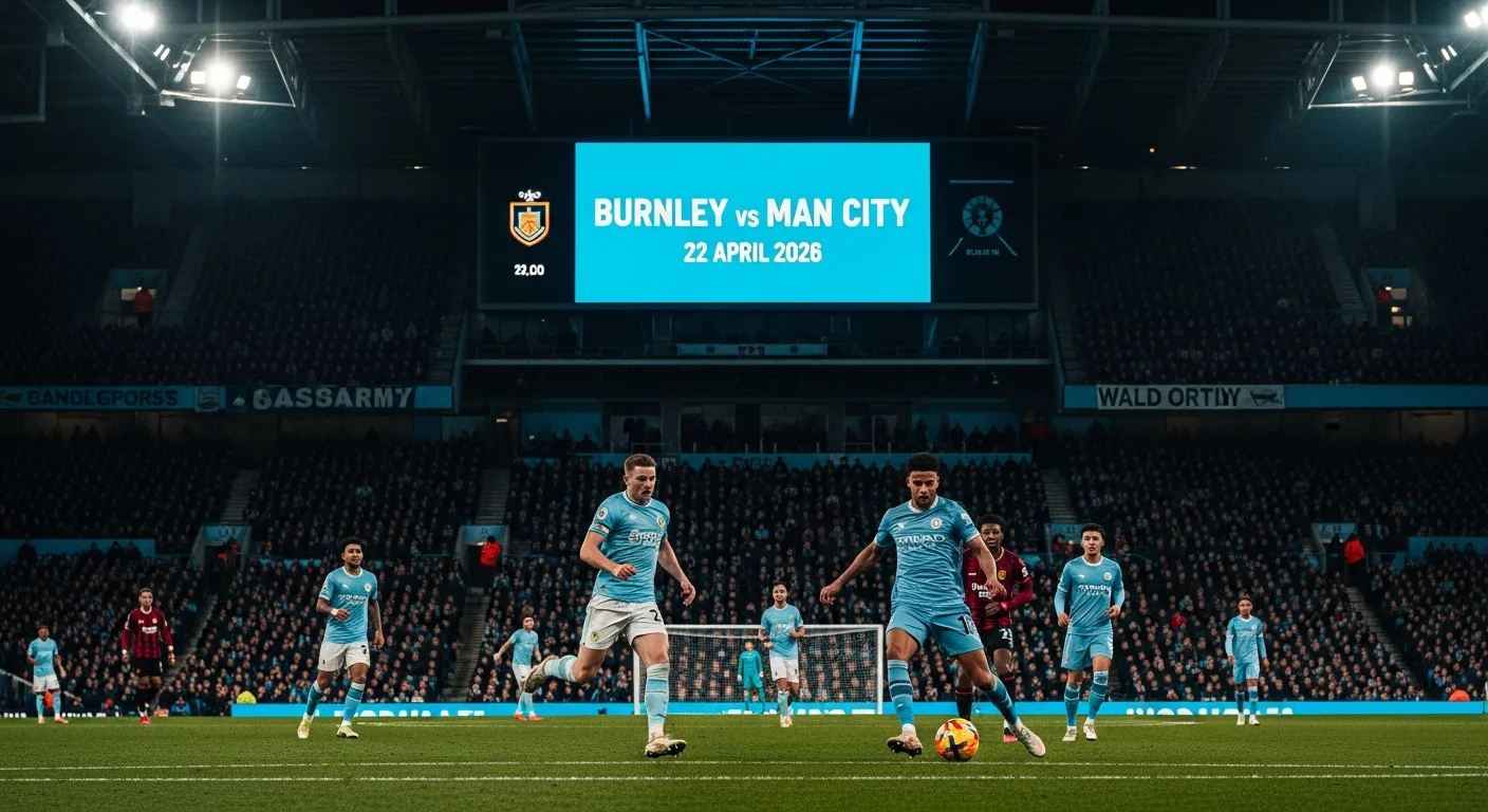 Prognoza Burnley vs Man City