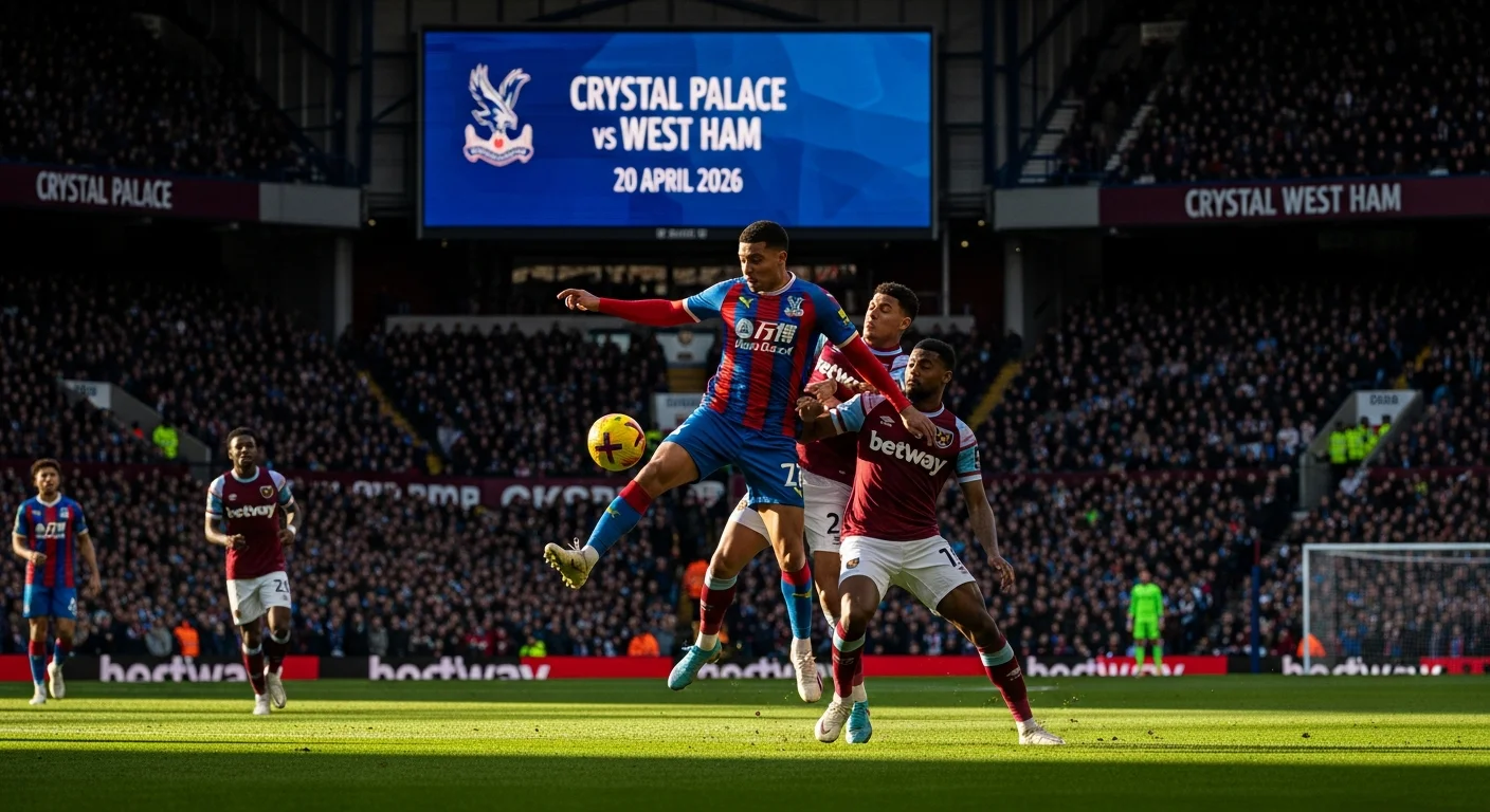 Prognoza Crystal Palace vs West Ham