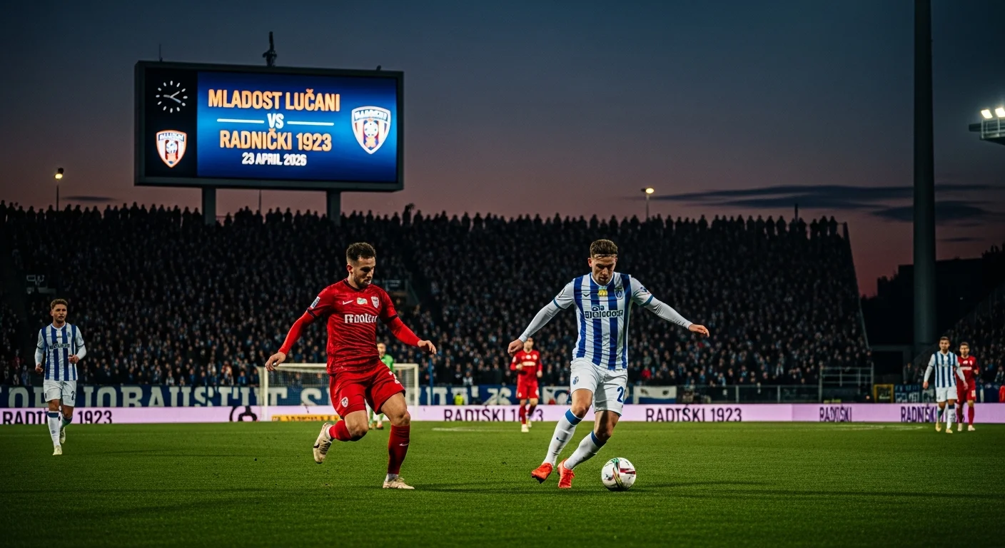 Prognoza Mladost Lučani vs Radnički 1923