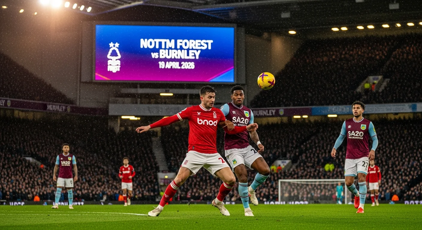 Prognoza Nottm Forest vs Burnley