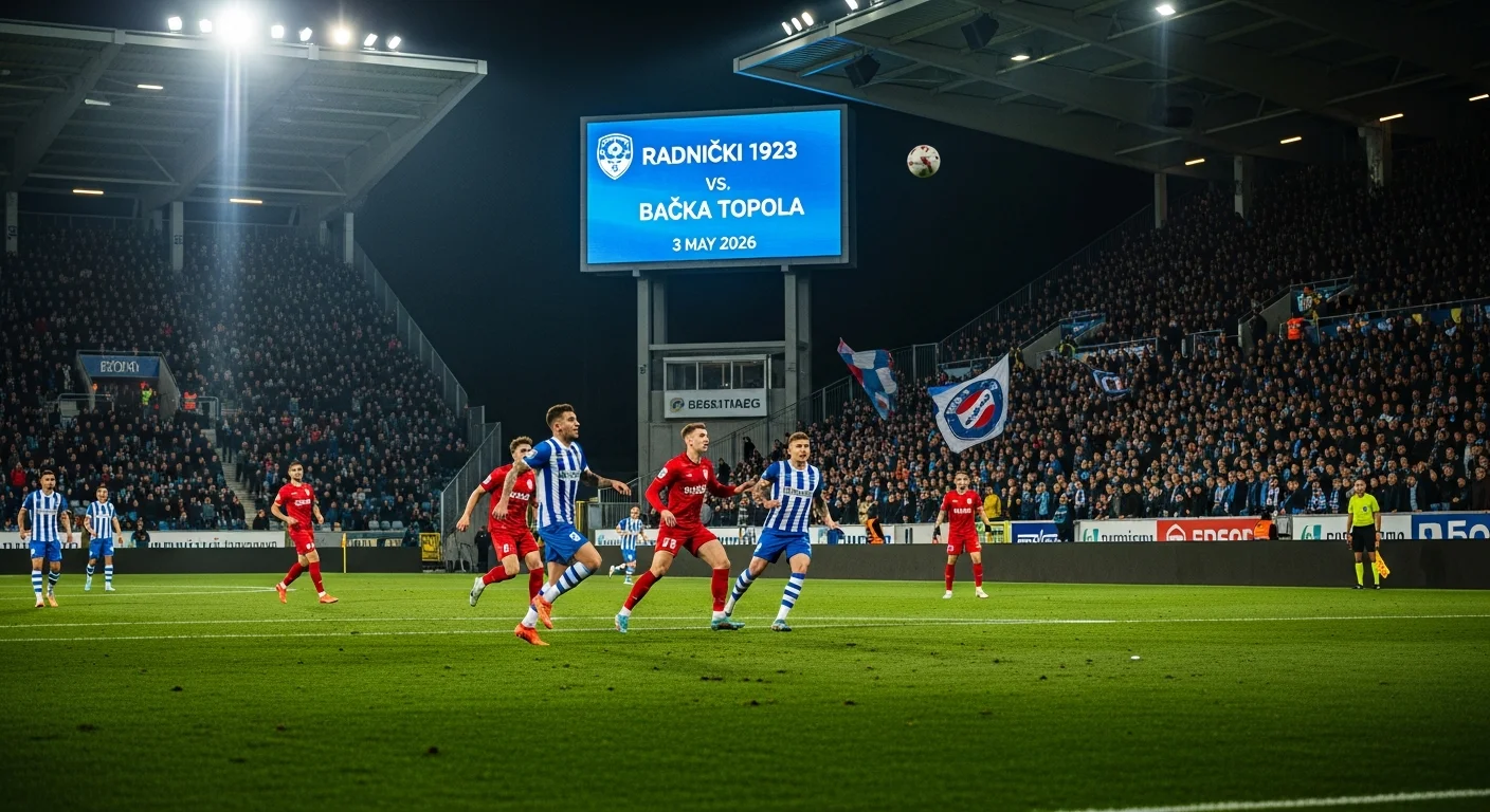 Prognoza Radnički 1923 vs Bačka Topola