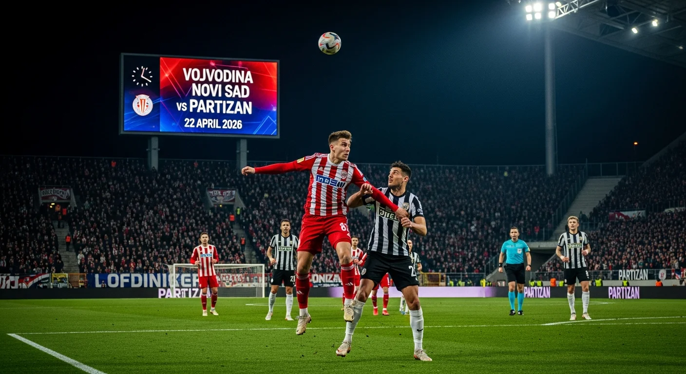 Prognoza Vojvodina Novi Sad vs Partizan