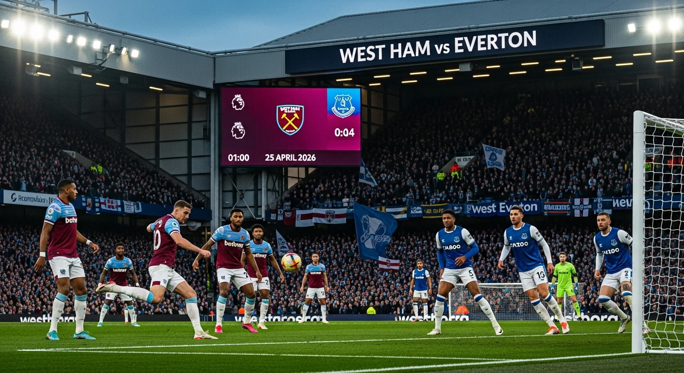 Prognoza West Ham vs Everton