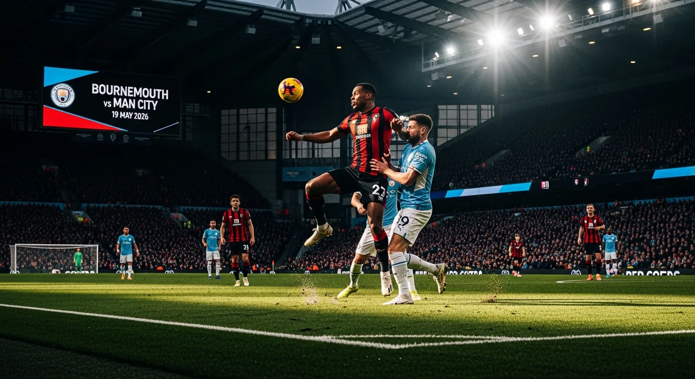 Prognoza Bournemouth vs Man City
