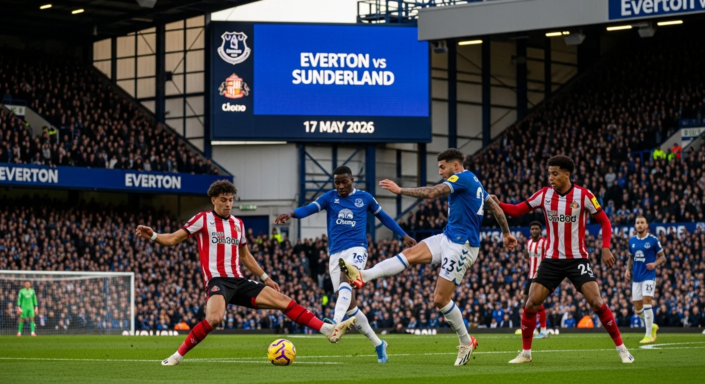 Prognoza Everton vs Sunderland