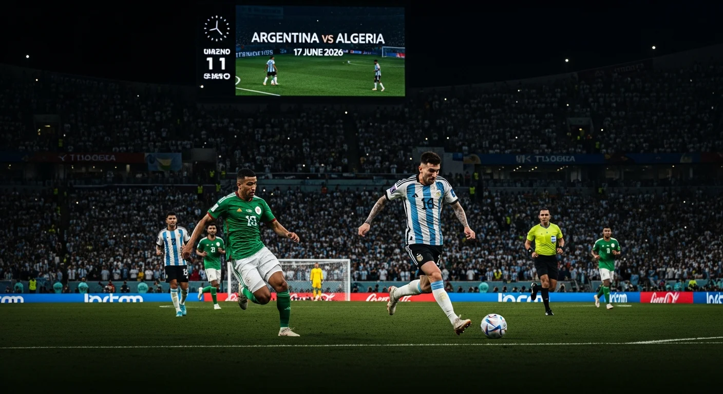 Prognoza Argentina vs Algeria