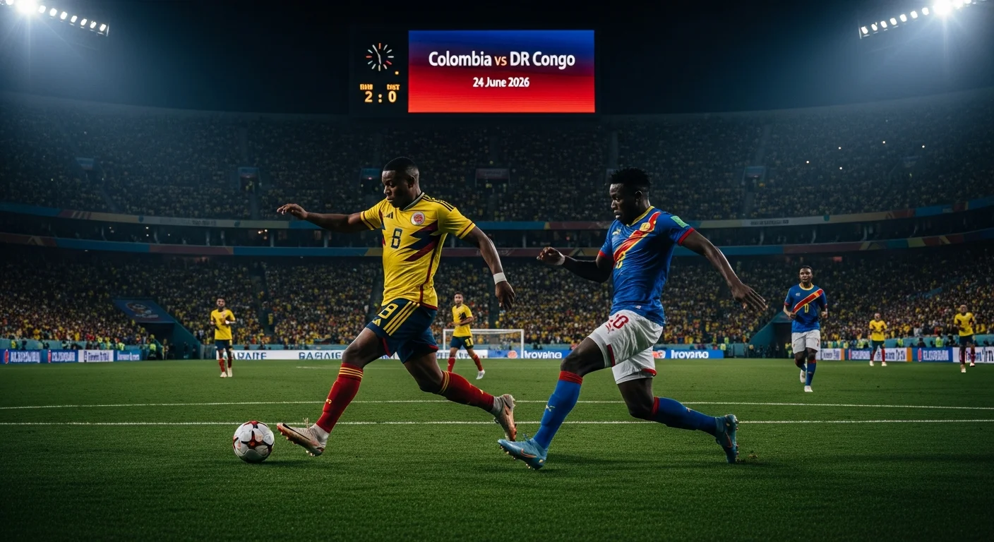 Prognoza Colombia vs DR Congo