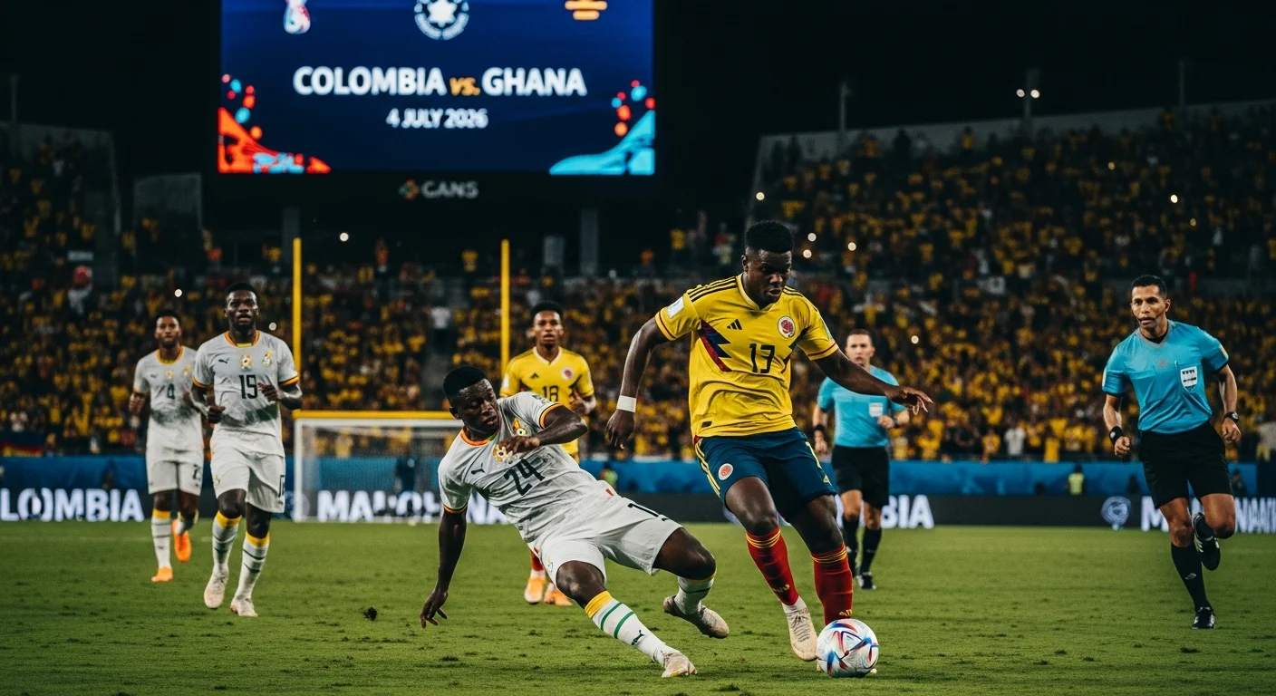 Prognoza Colombia vs Ghana