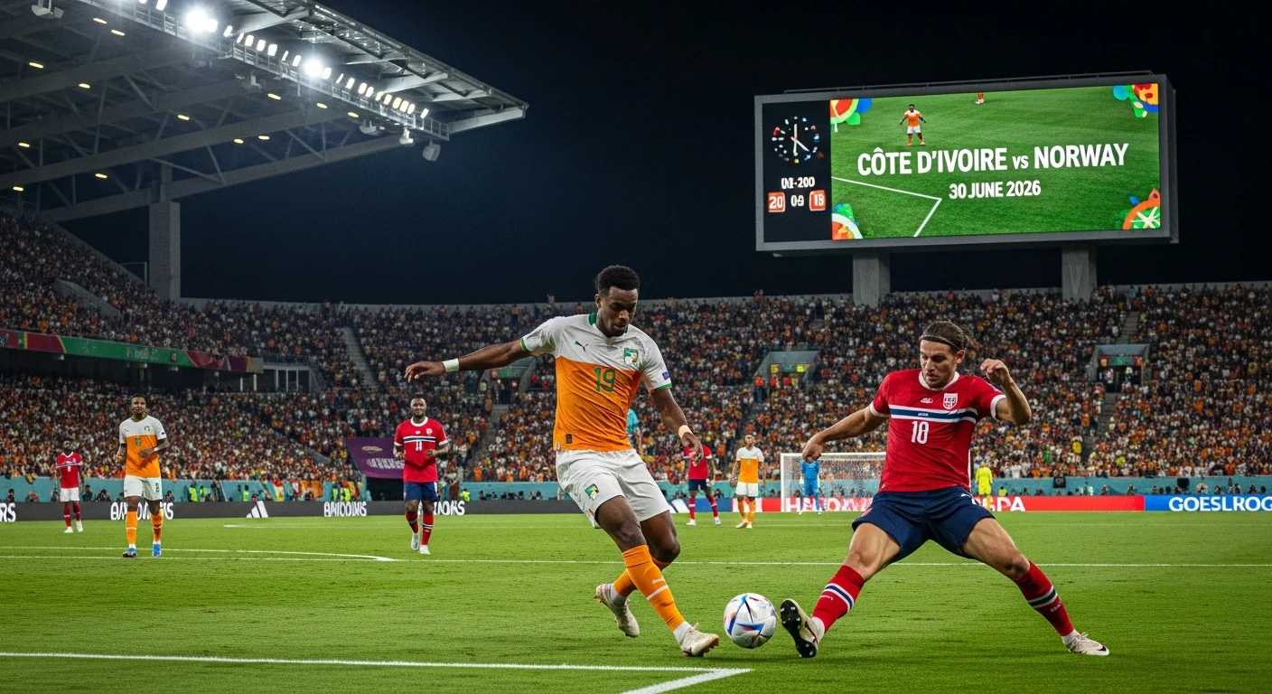 Prognoza Côte d'Ivoire vs Norway