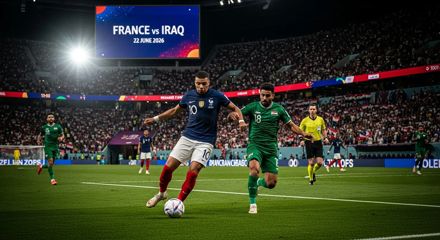 Prognoza France vs Iraq