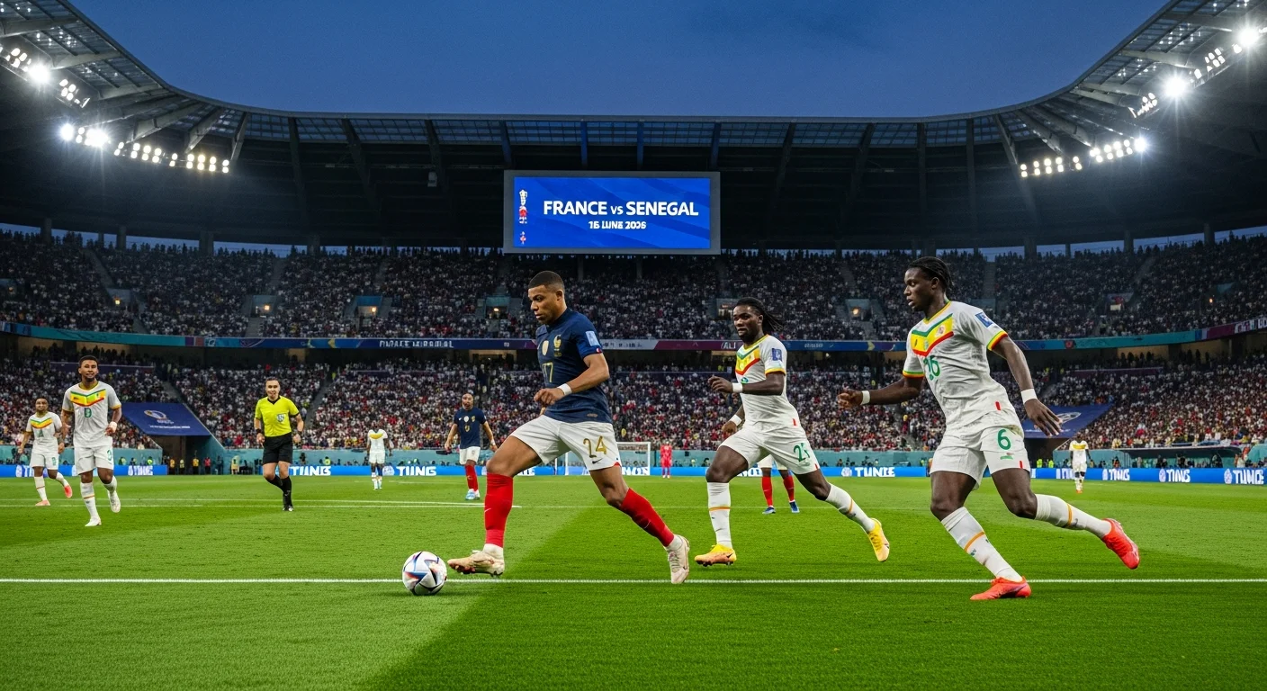 Prognoza France vs Senegal