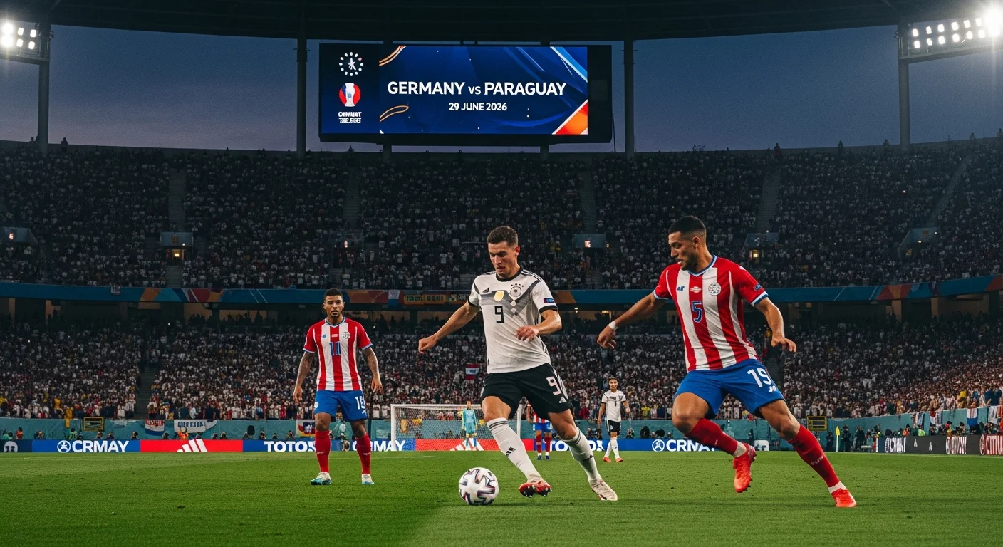 Prognoza Germany vs Paraguay