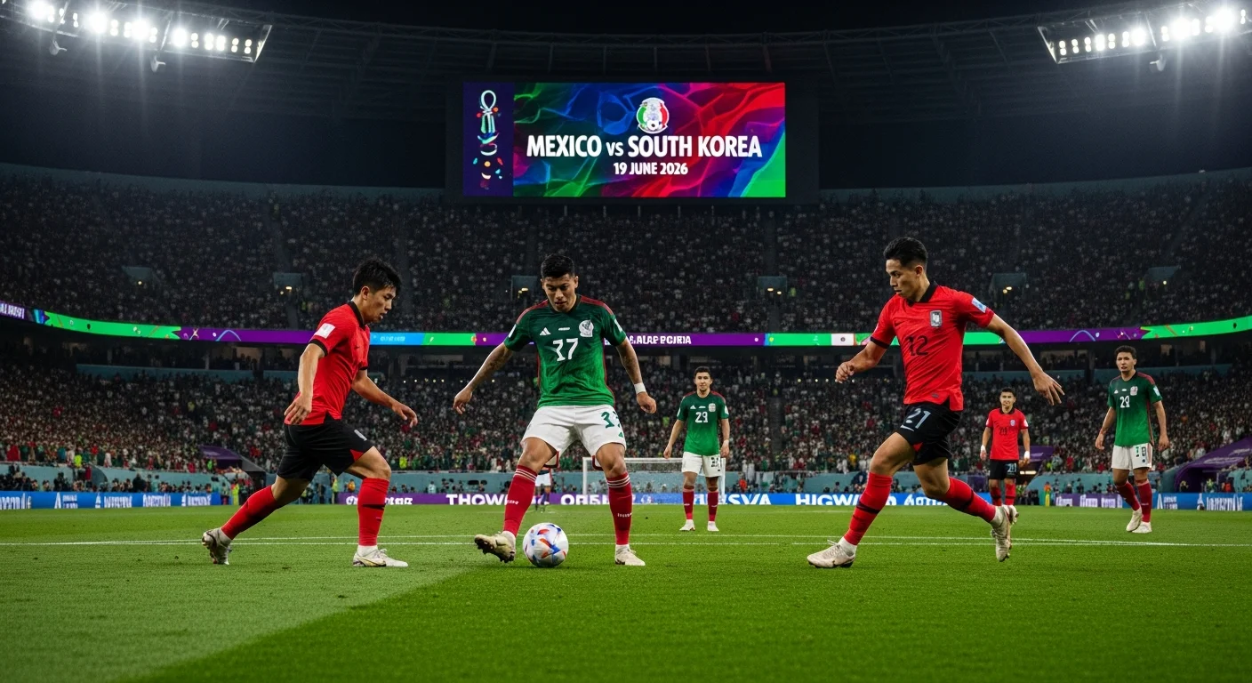 Prognoza Mexico vs South Korea