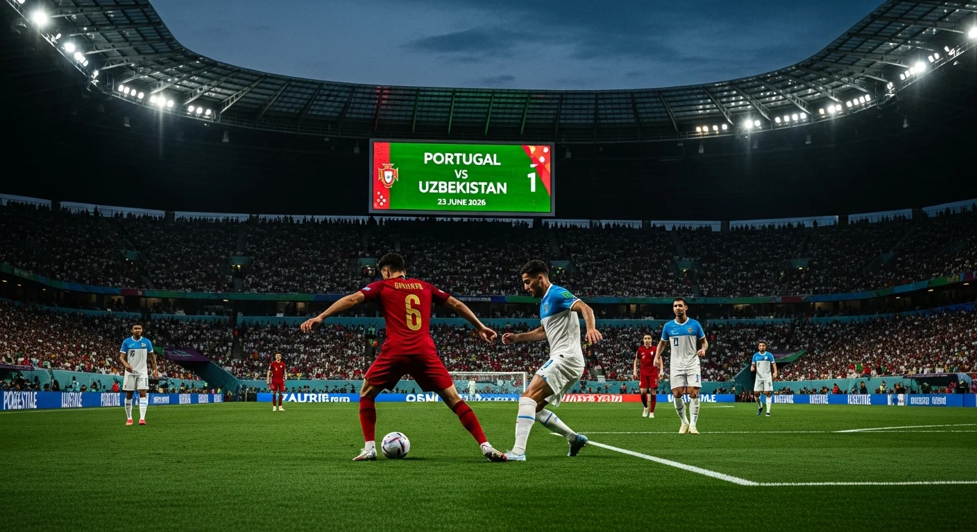 Prognoza Portugal vs Uzbekistan