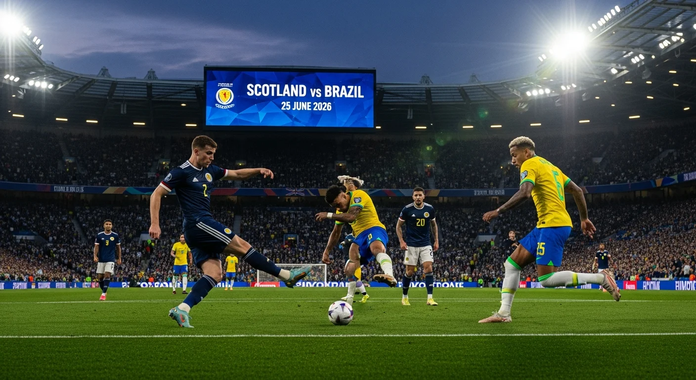 Prognoza Scotland vs Brazil