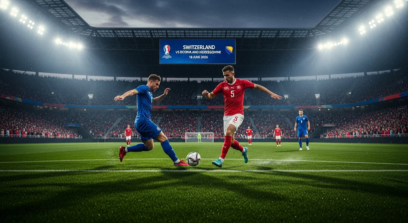 Prognoza Switzerland vs Bosnia and Herzegovina