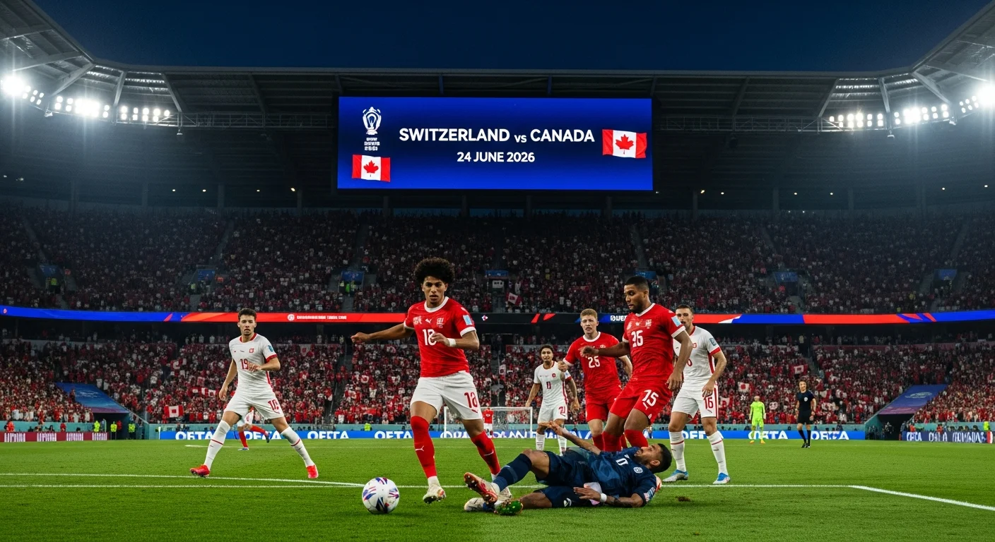 Prognoza Switzerland vs Canada
