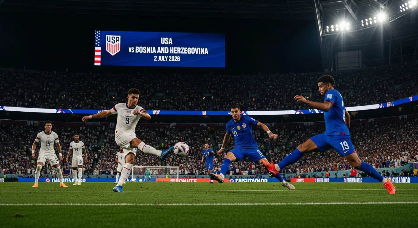 Prognoza USA vs Bosnia and Herzegovina