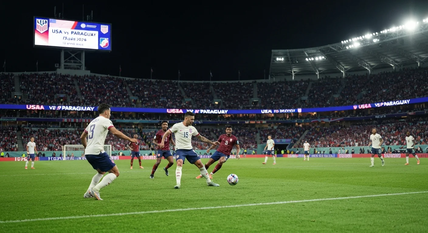 Prognoza USA vs Paraguay