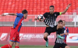07.06.2024 Novi SadSerbia FK Partizan-FK Borac Banja Luka international tournament Stevan Nesticki U17, U 17 Under-17/ U-17 men s football Stefan PetrovicR Partizan captain :