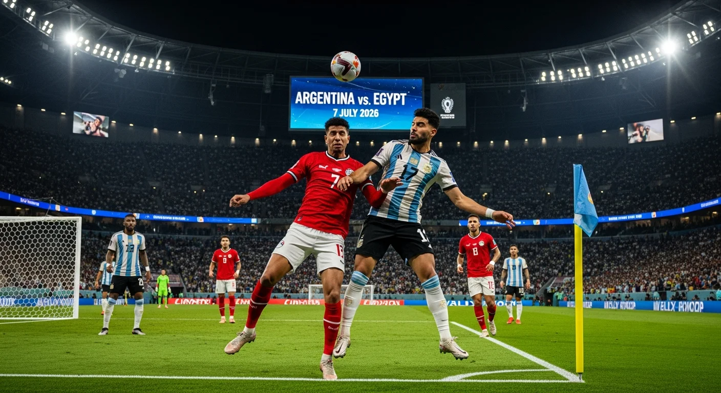 Prognoza Argentina vs Egypt