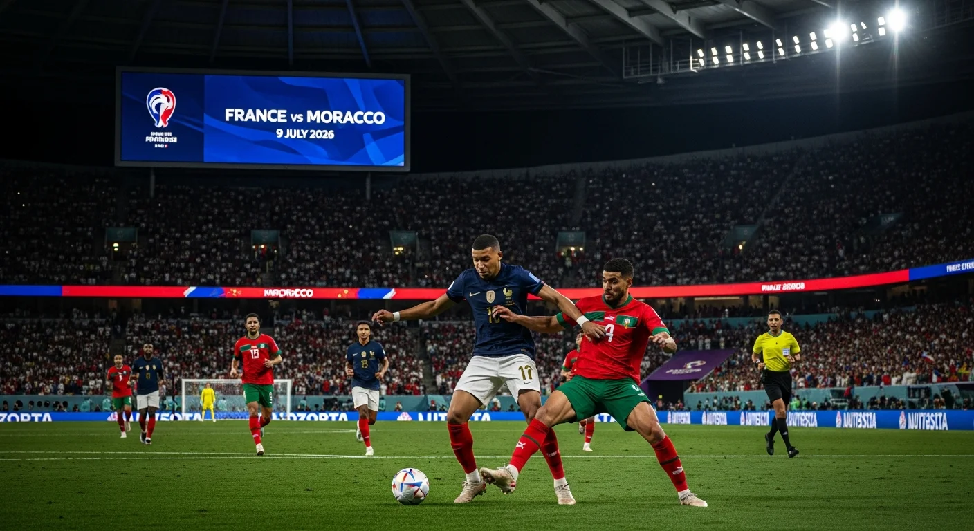 Prognoza France vs Morocco