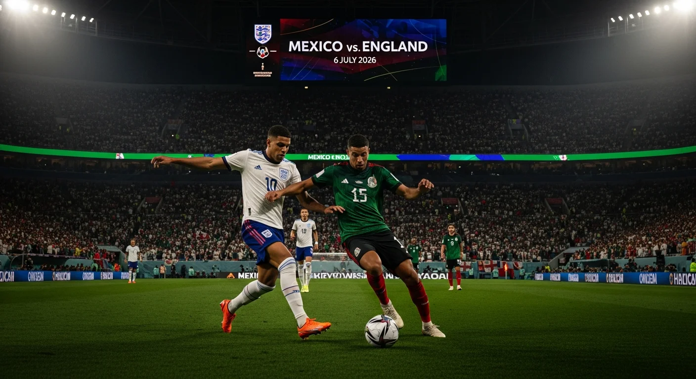 Prognoza Mexico vs England