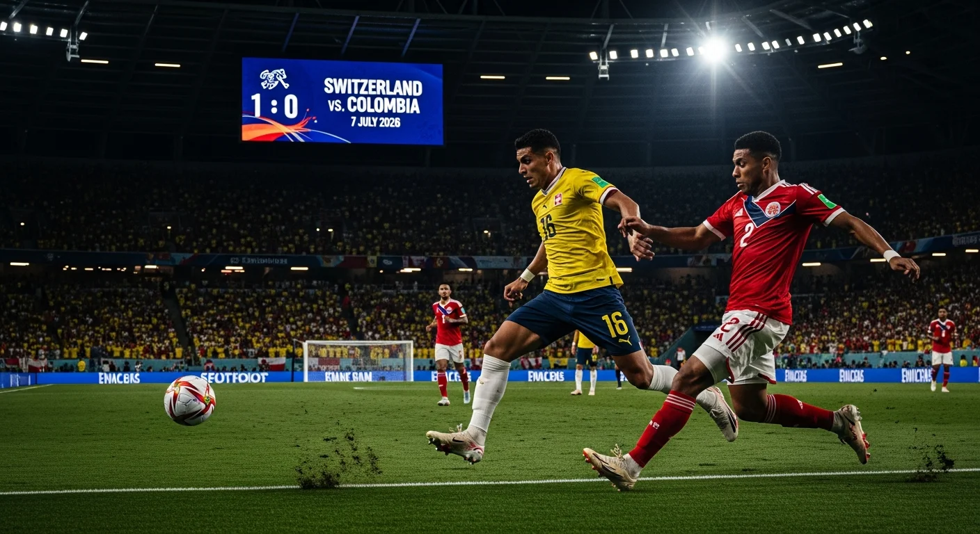 Prognoza Switzerland vs Colombia