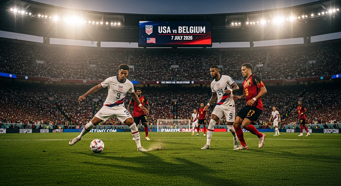 Prognoza USA vs Belgium