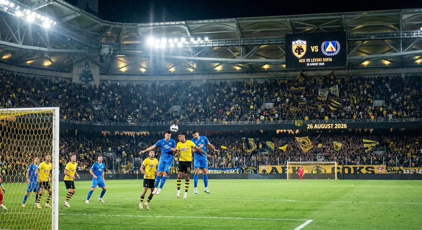 Prognoza AEK vs Levski Sofia