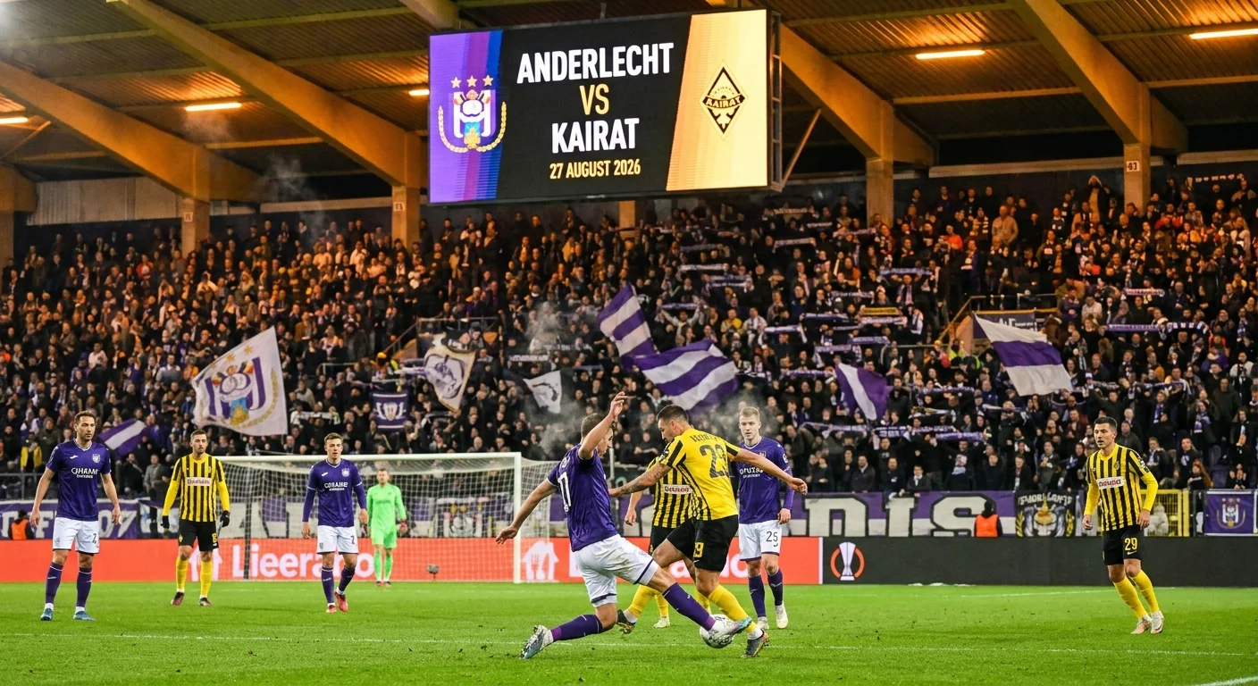 Prognoza Anderlecht vs Kairat