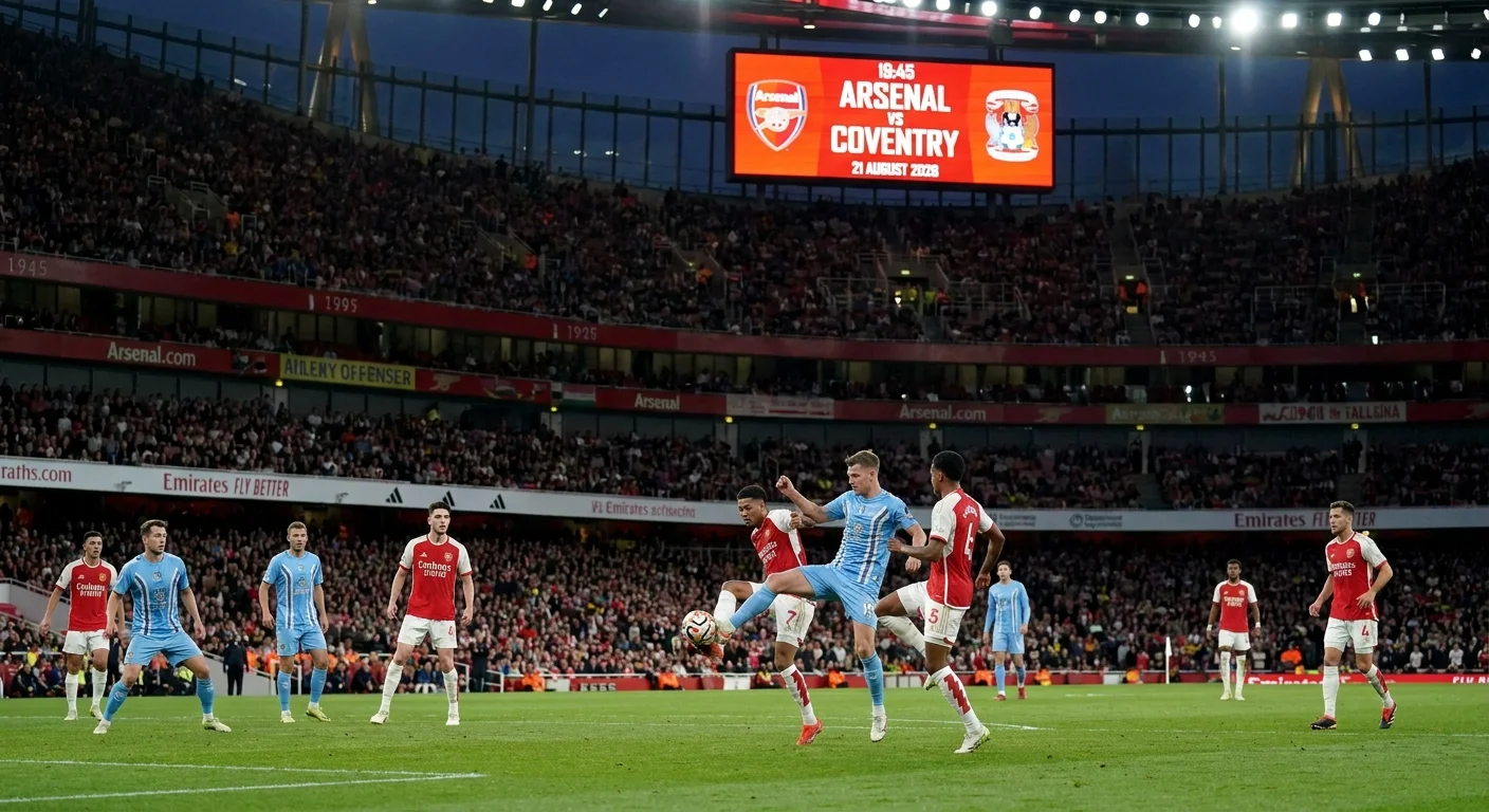 Prognoza Arsenal vs Coventry