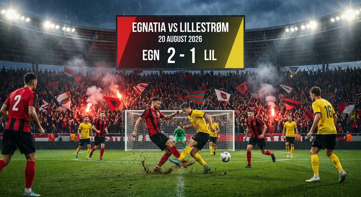 Prognoza Egnatia vs Lillestrøm