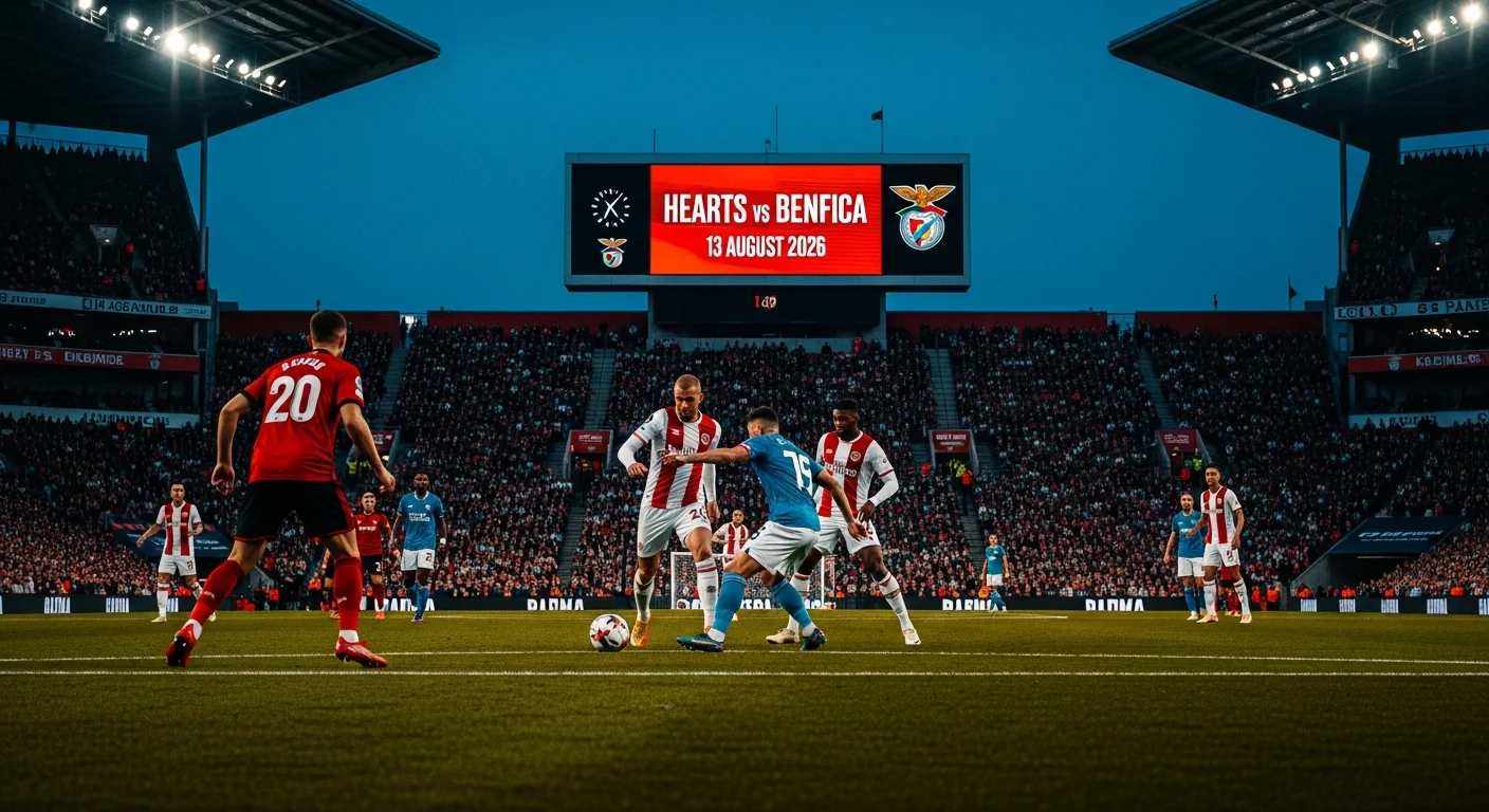 Prognoza Hearts vs Benfica