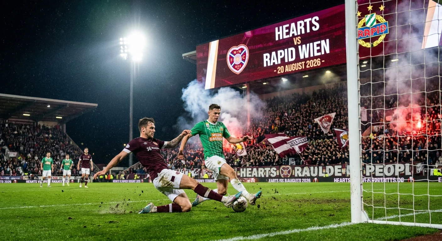 Prognoza Hearts vs Rapid Wien