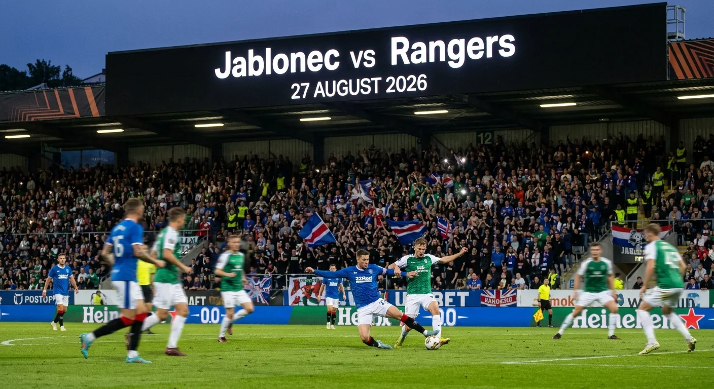 Prognoza Jablonec vs Rangers